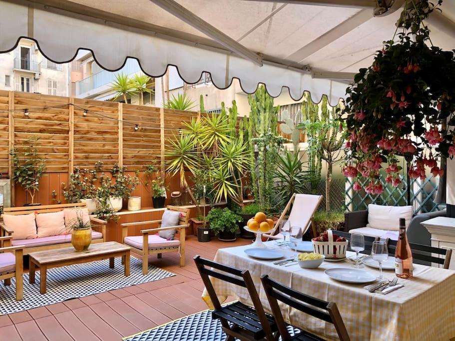 Apartament Large Magnificent Terrace Nicea Zewnętrze zdjęcie
