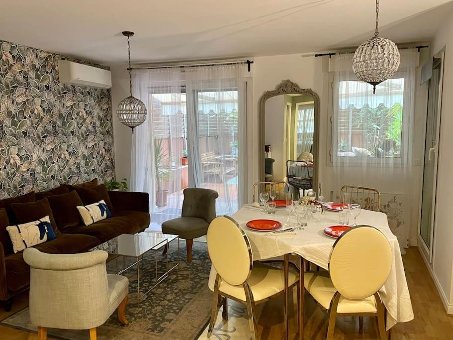 Apartament Large Magnificent Terrace Nicea Zewnętrze zdjęcie