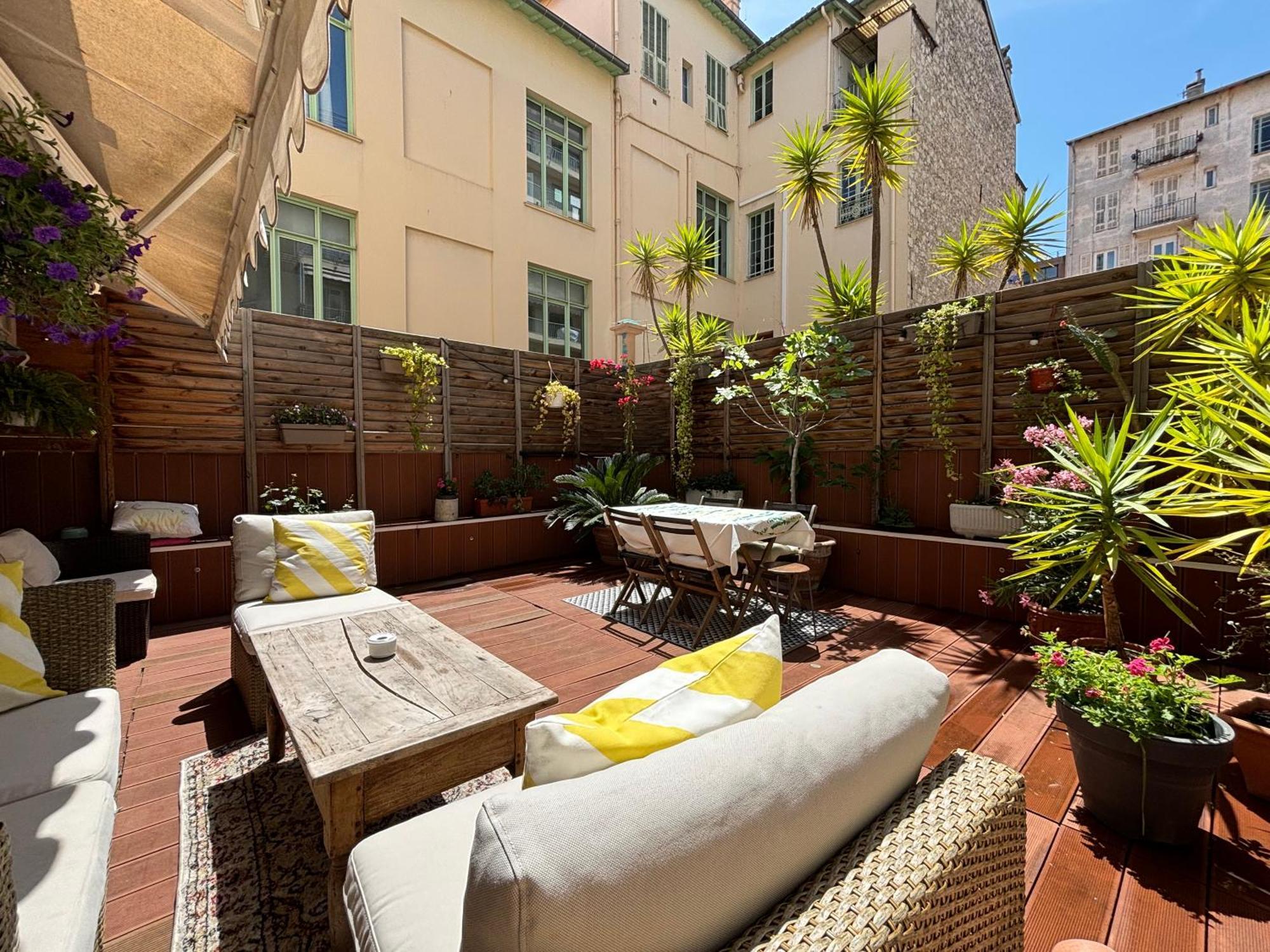 Apartament Large Magnificent Terrace Nicea Zewnętrze zdjęcie